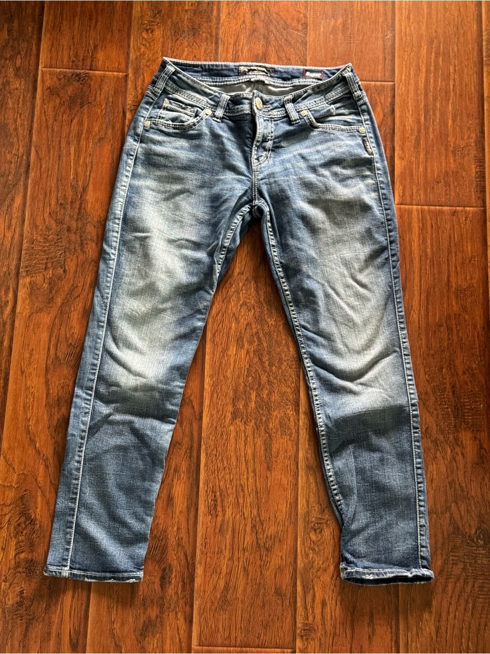 Silver Jeans Boyfriend Fit Medium Blue Denim